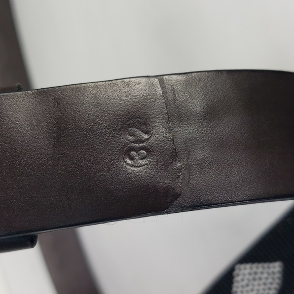 UBUNTU LIFE DIAMOND BLACK / WHITE GLASS BEADS LEATHER BELT WITH BRASS BUCKLE 42 - Picture 15 of 16